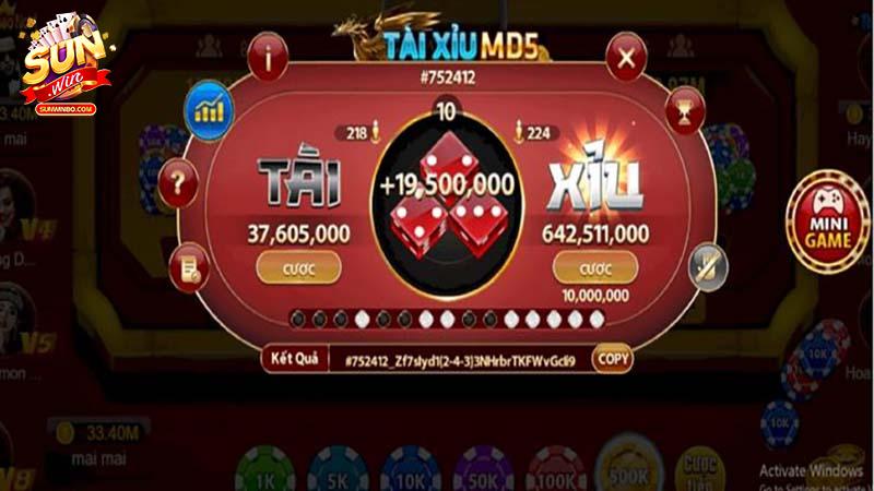 Game tài xỉu online uy tín MD5