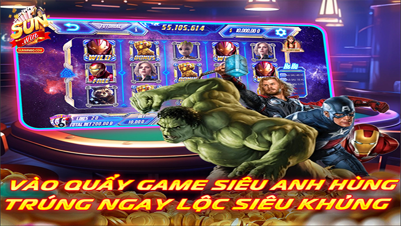 Luật chơi của game nổ hũ siêu anh hùng