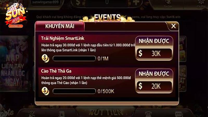 Nhận 100K free ở cổng game sunwin