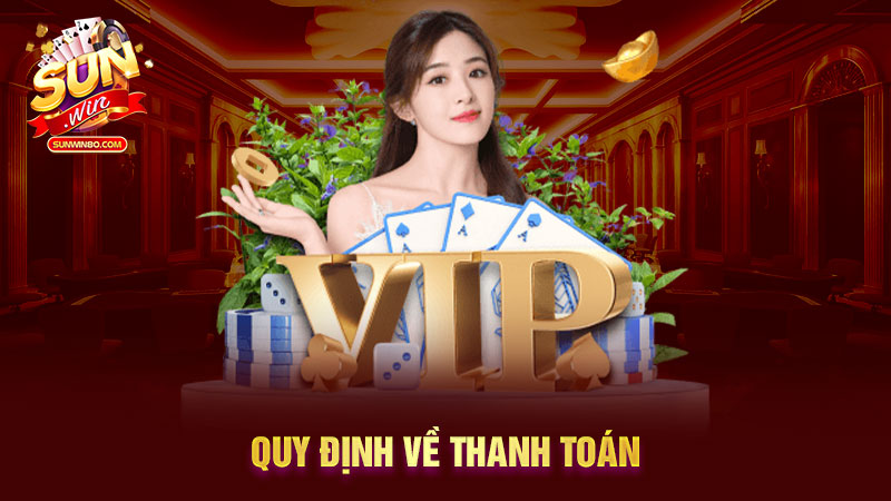 Quy định về thanh toán